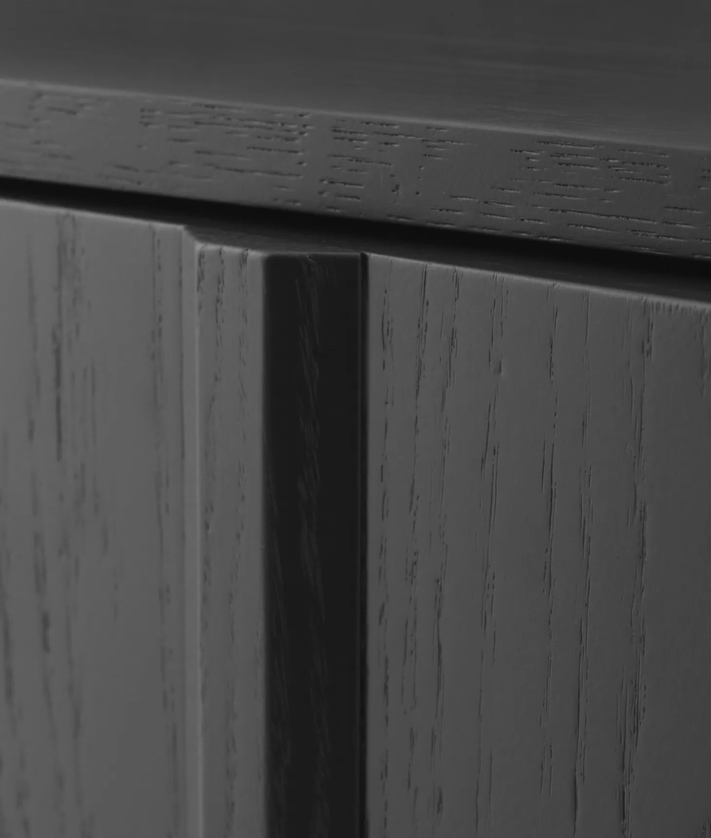 Normann Copenhagen - Rib kommode m. 4 skuffer - sort