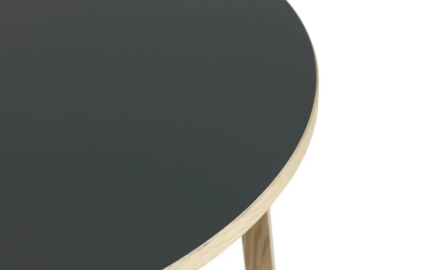 Normann Copenhagen - Slice Table Ø95 cm Linoleum