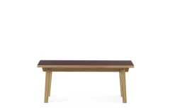 Normann Copenhagen - Slice Coffee Table 42 x 100 cm Linoleum