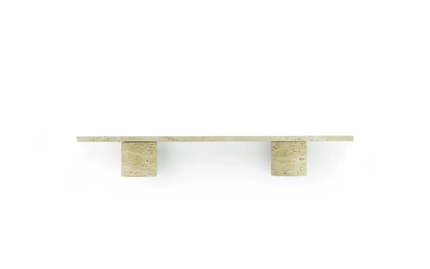 Normann Copenhagen - Sten Hylde - 80 cm - travertin