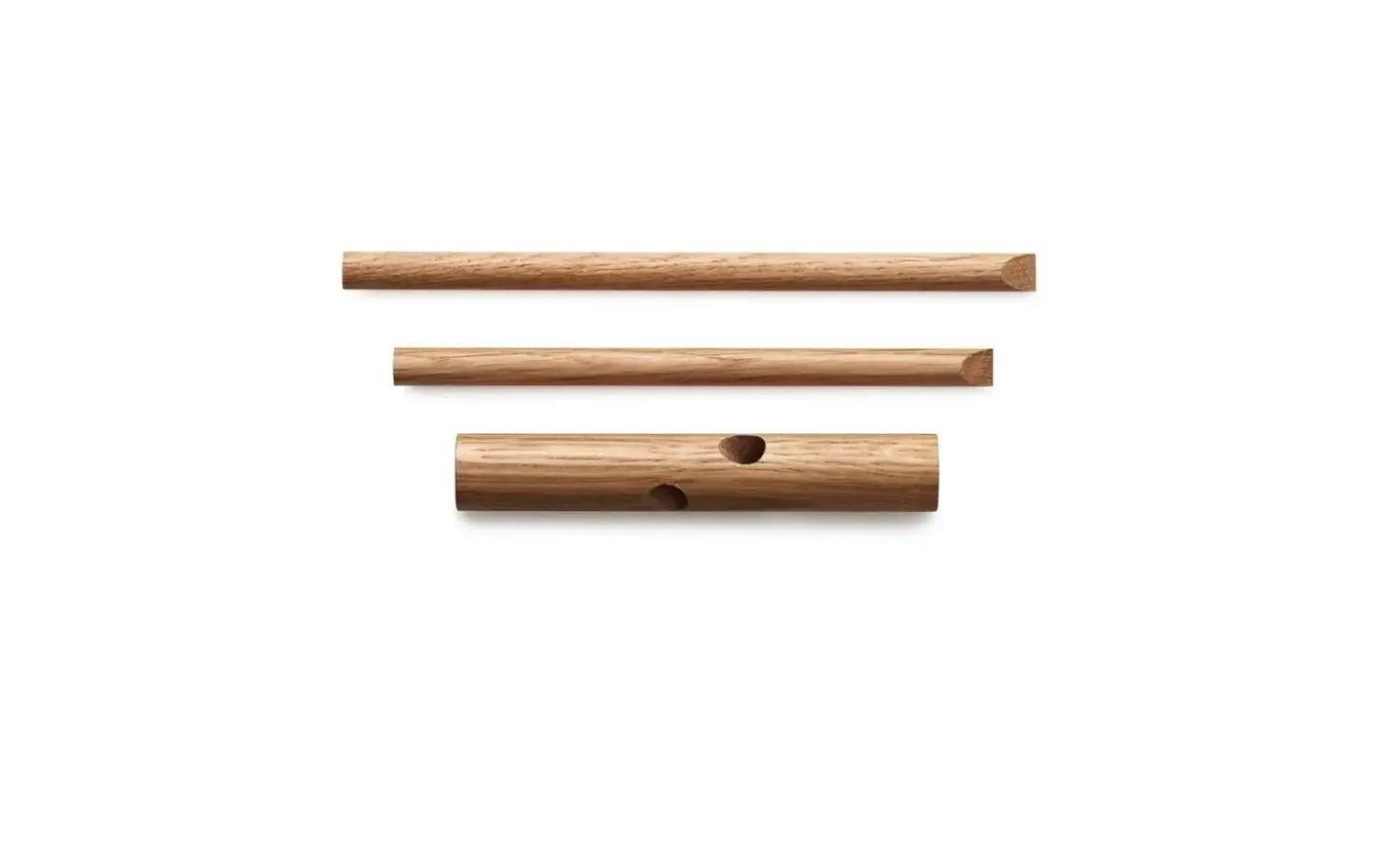 Normann Copenhagen - Sticks Hooks - 2 pcs - natur