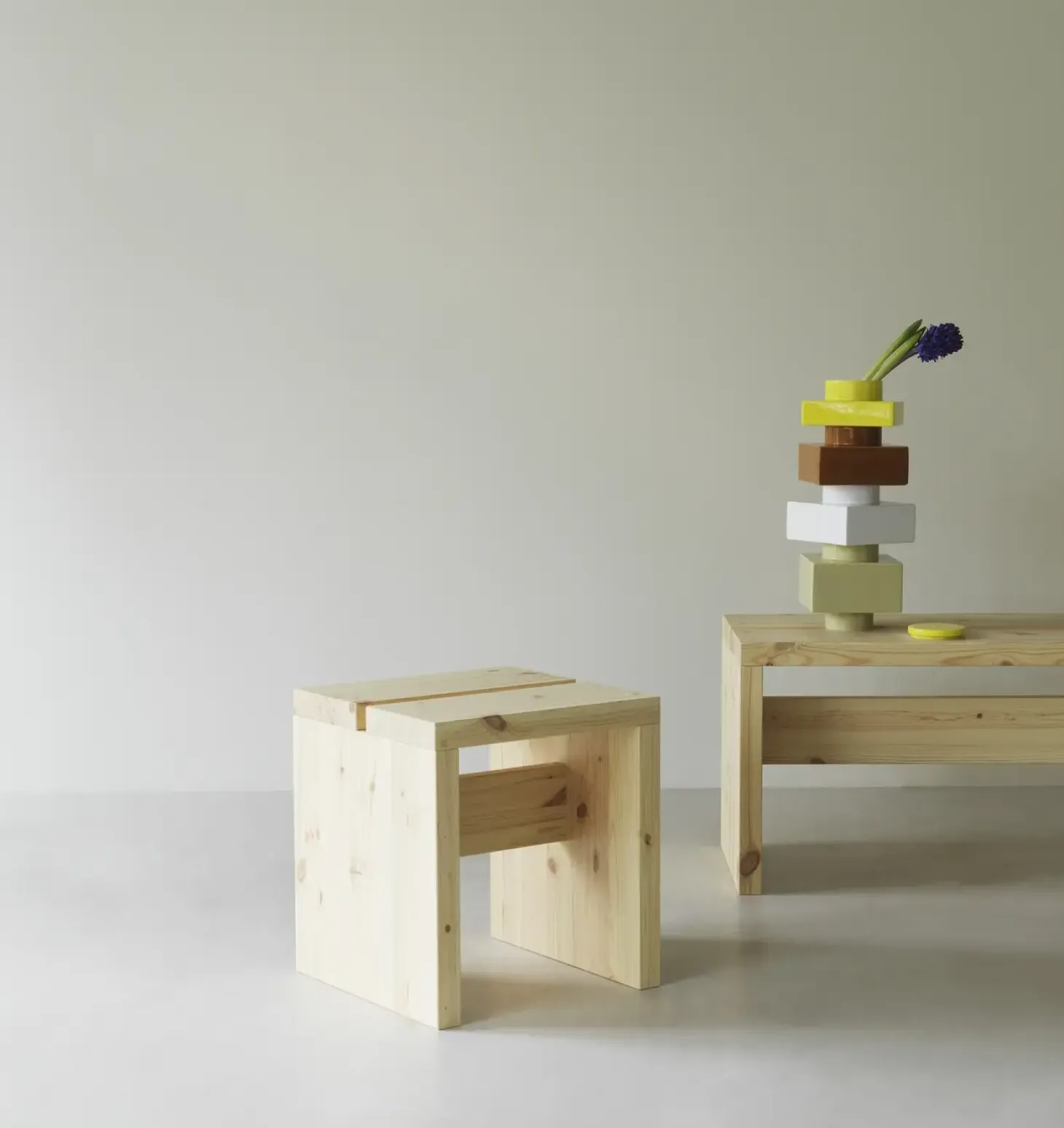 Normann Copenhagen - Stretch Bænk 200 cm - Pine