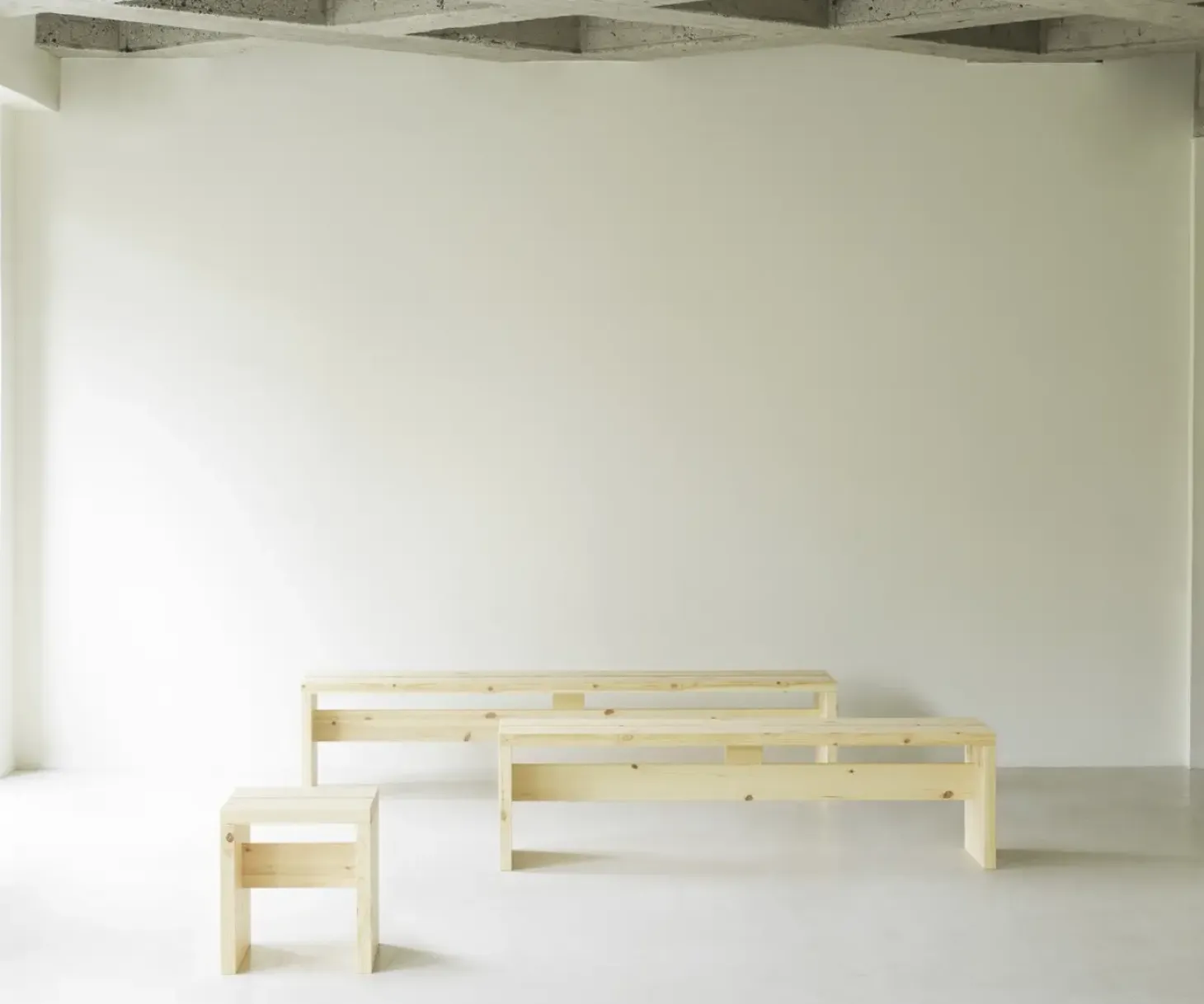 Normann Copenhagen - Stretch Bænk 200 cm - Pine