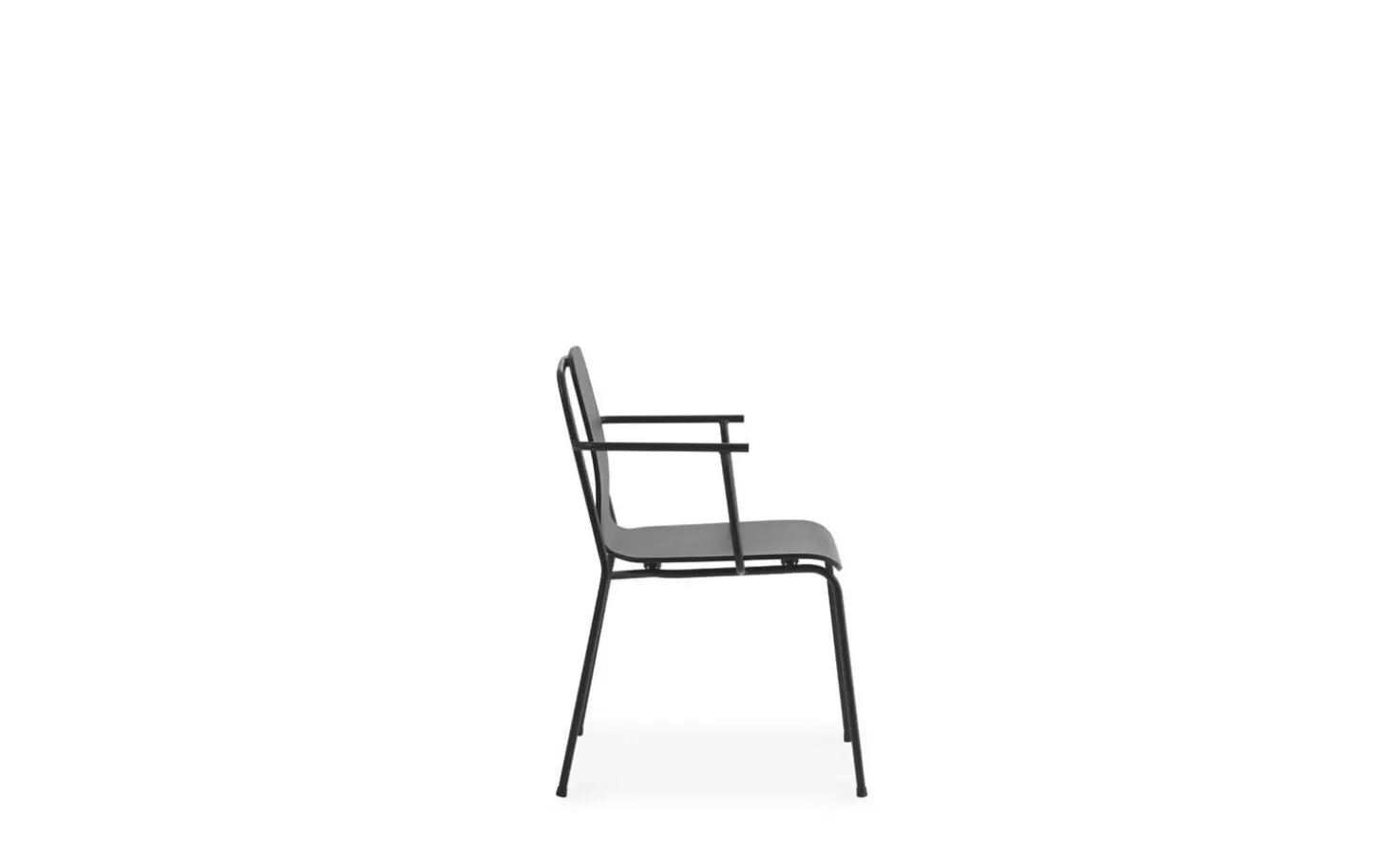 Normann Copenhagen - Studio Armchair Black Steel