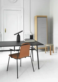 Normann Copenhagen - Studio Armchair Full Upholstery Black Steel