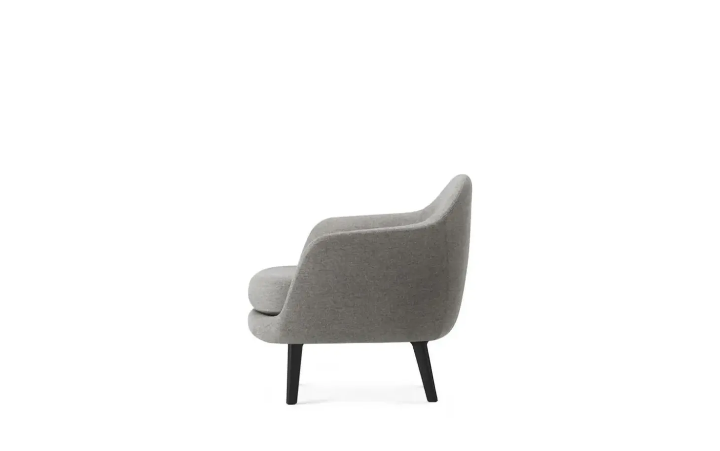 Normann Copenhagen - Sum Armchair Black Alu