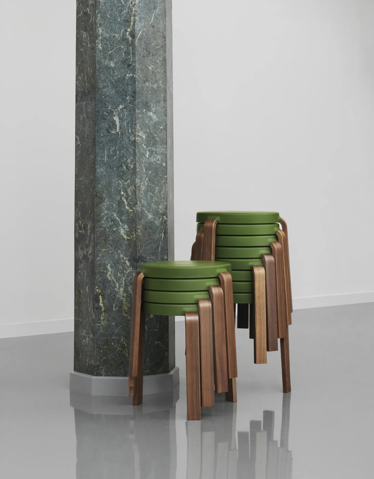 Normann Copenhagen - Tap Stool Walnut