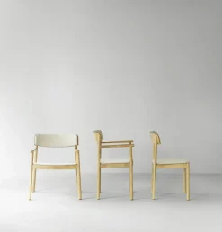Normann Copenhagen - Timb Lounge Armchair Upholstery Tan / Hallingdal 220
