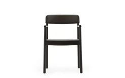 Normann Copenhagen - Timb Armchair Upholstery Brown / Ultra Leather -Chocolate