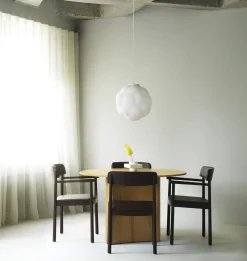 Normann Copenhagen - Timb Chair Upholstery Brown / Ultra Leather -Chocolate