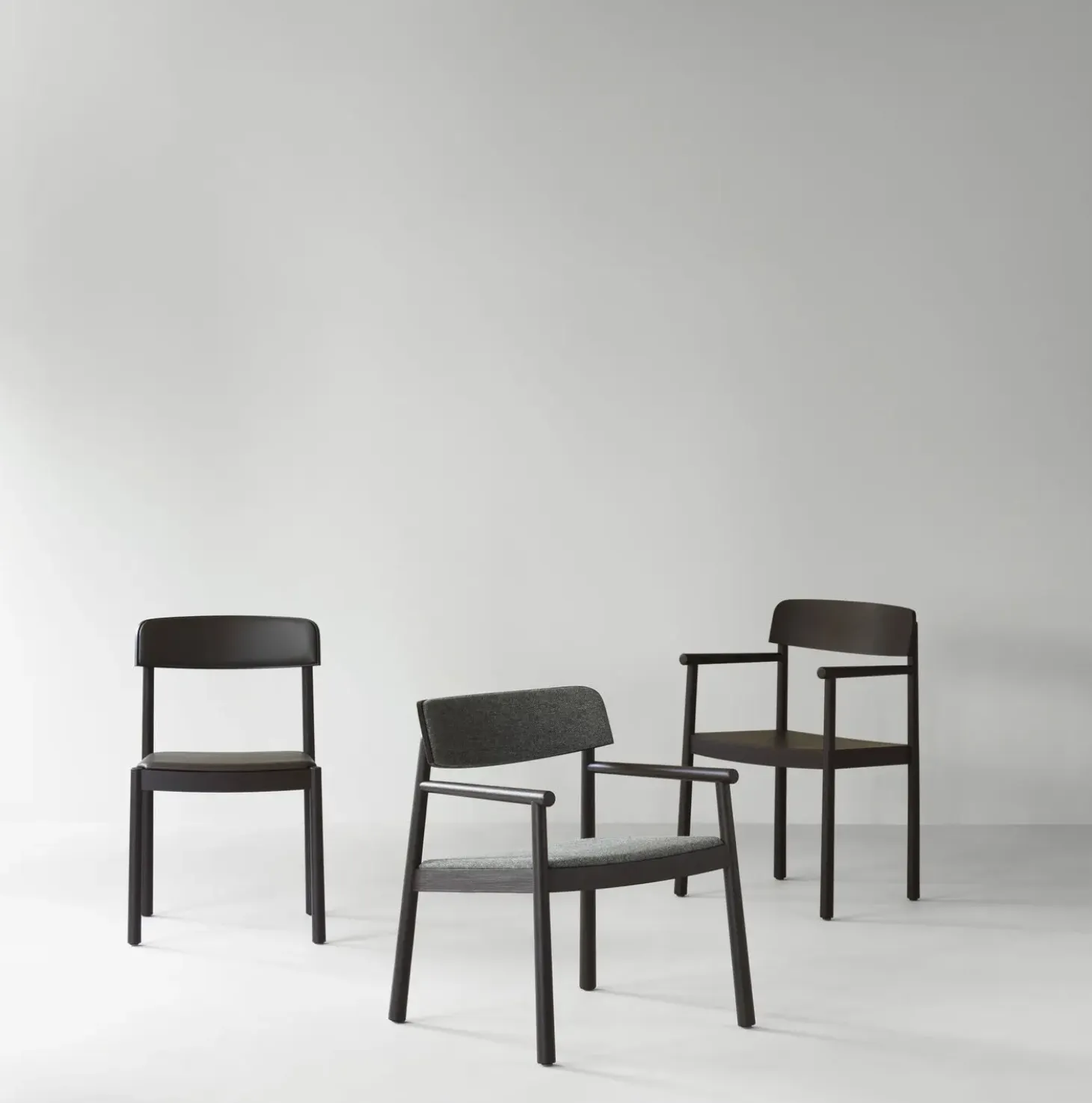 Normann Copenhagen - Timb Chair Upholstery Brown / Ultra Leather -Chocolate