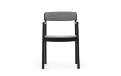 Normann Copenhagen - Timb Armchair Upholstery Black / Hallingdal 166
