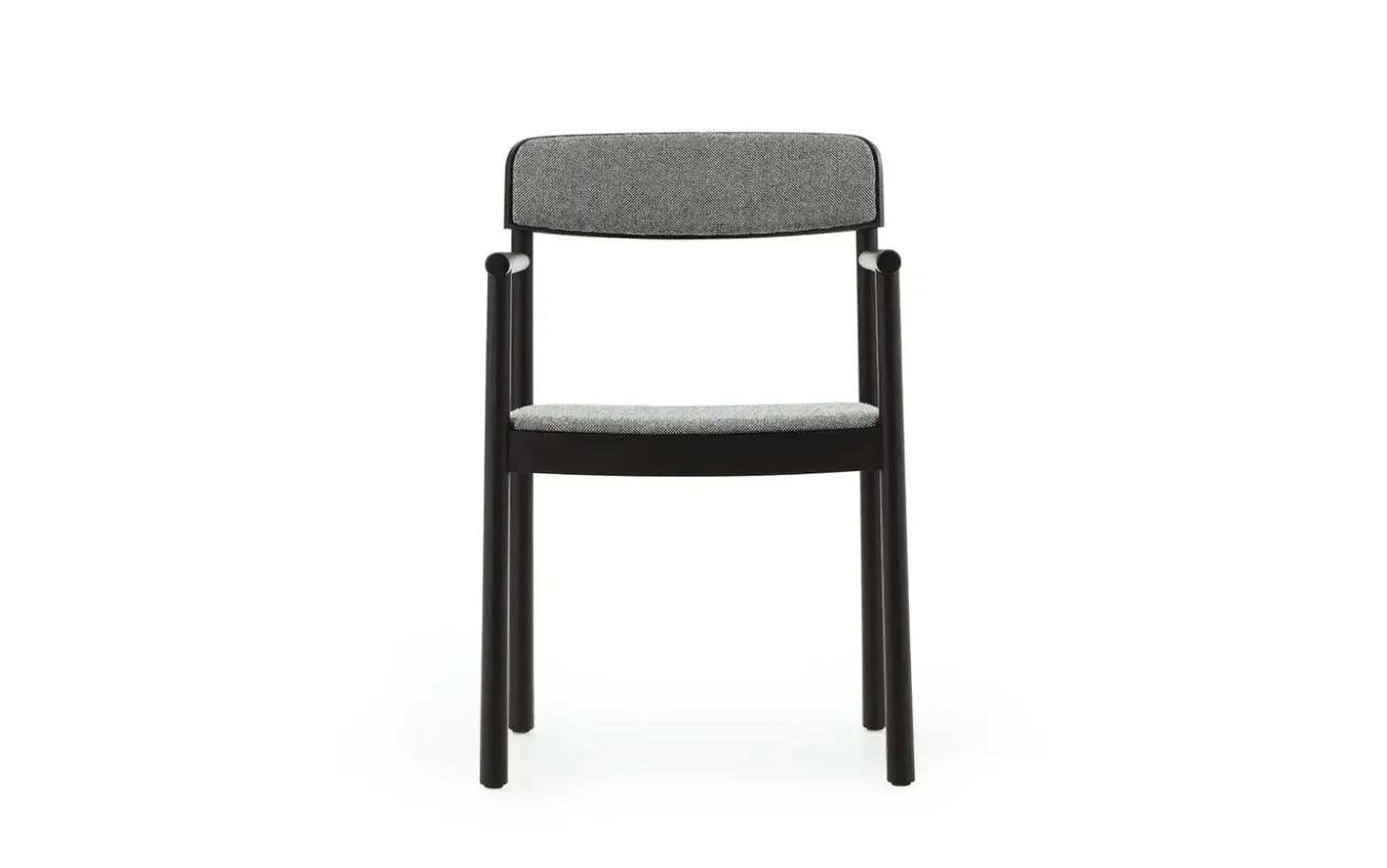 Normann Copenhagen - Timb Armchair Upholstery Black / Hallingdal 166