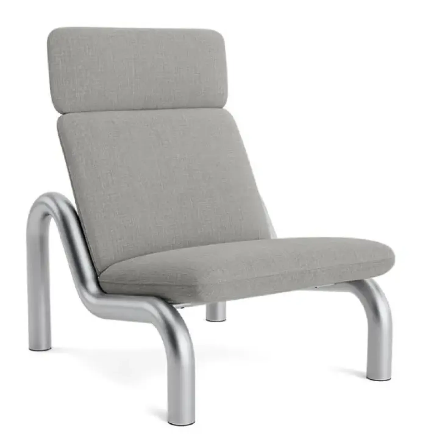 Normann Copenhagen - Tube Lounge Chair - grå - Remix 133