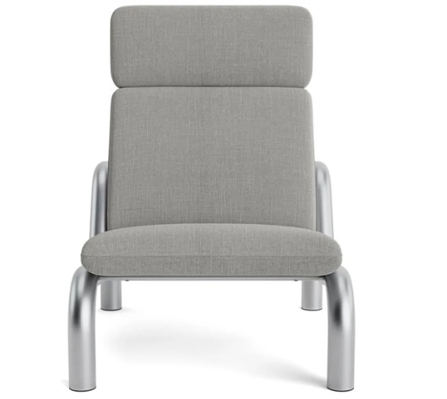 Normann Copenhagen - Tube Lounge Chair - grå - Remix 133