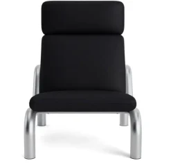 Normann Copenhagen - Tube Lounge Chair - sort læder - Ultra