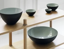 Normann Copenhagen Krenit Skål - Ø 38 cm - grå
