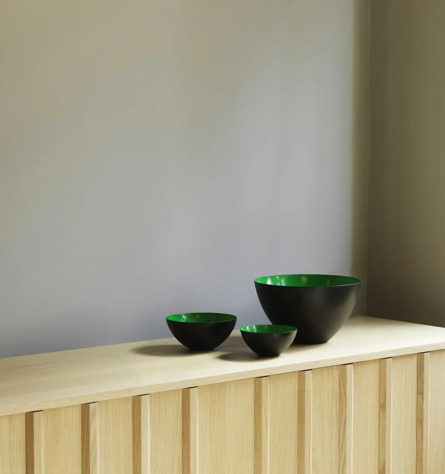 Normann Copenhagen Krenit Skål - Ø 8,4 cm - Grøn