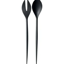 Normann Copenhagen salatbestik - Krenit salatbestik i sort