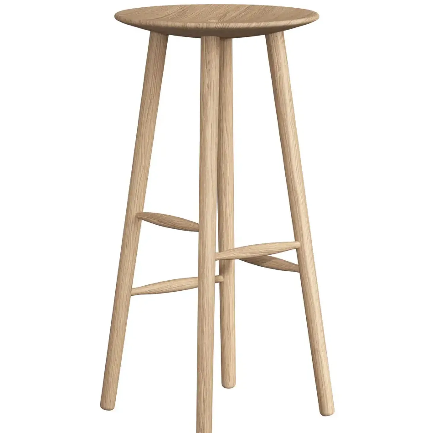 NovoForm - Barstol - Di VOLO - Eg Natur - 75 cm