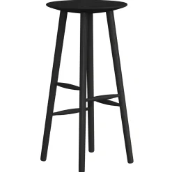 NovoForm - Barstol - Di VOLO - Sortbejdset Eg - 75 cm