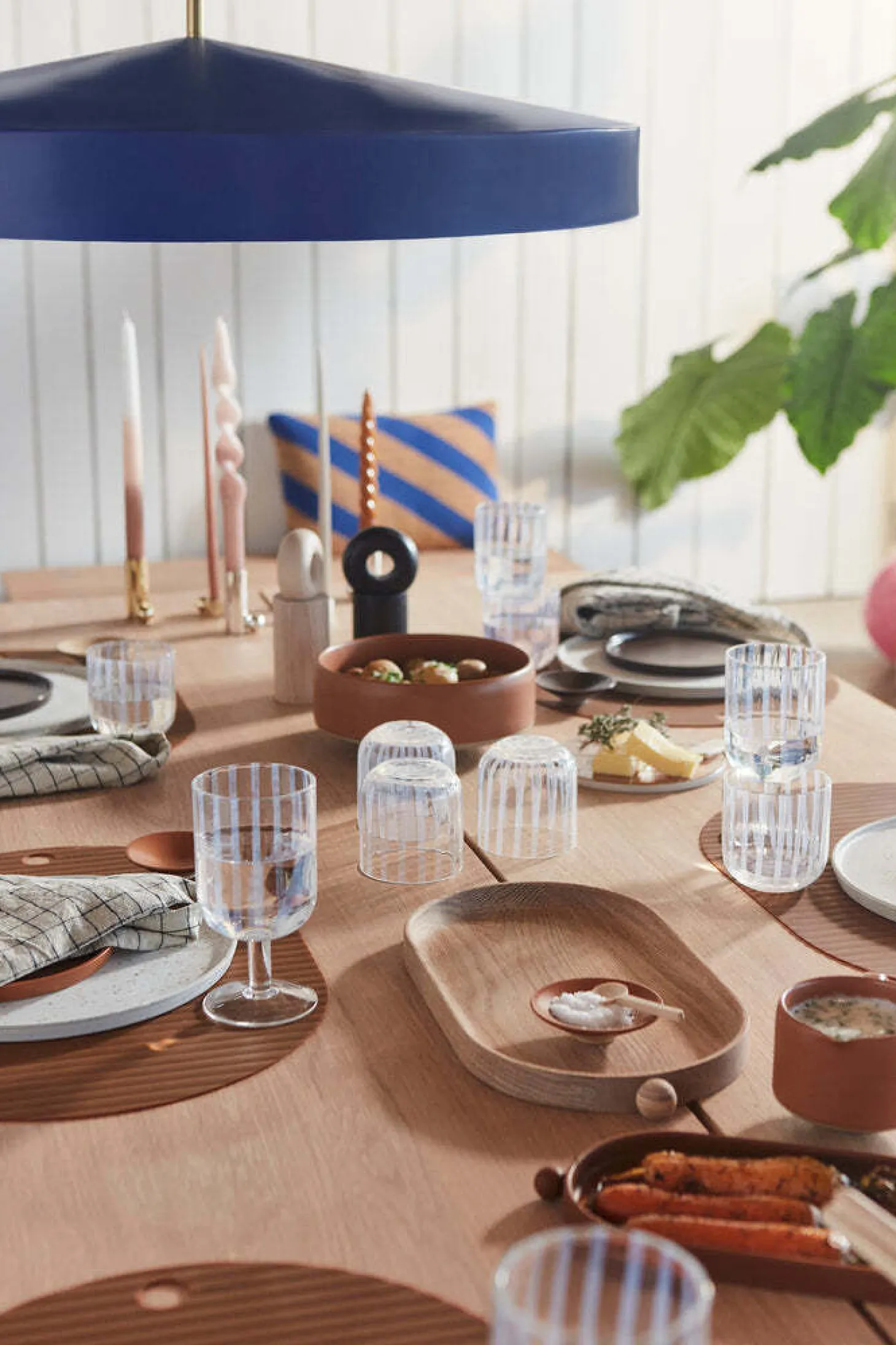 OYOY Living - Hatto Pendel lampe - Optic Blue