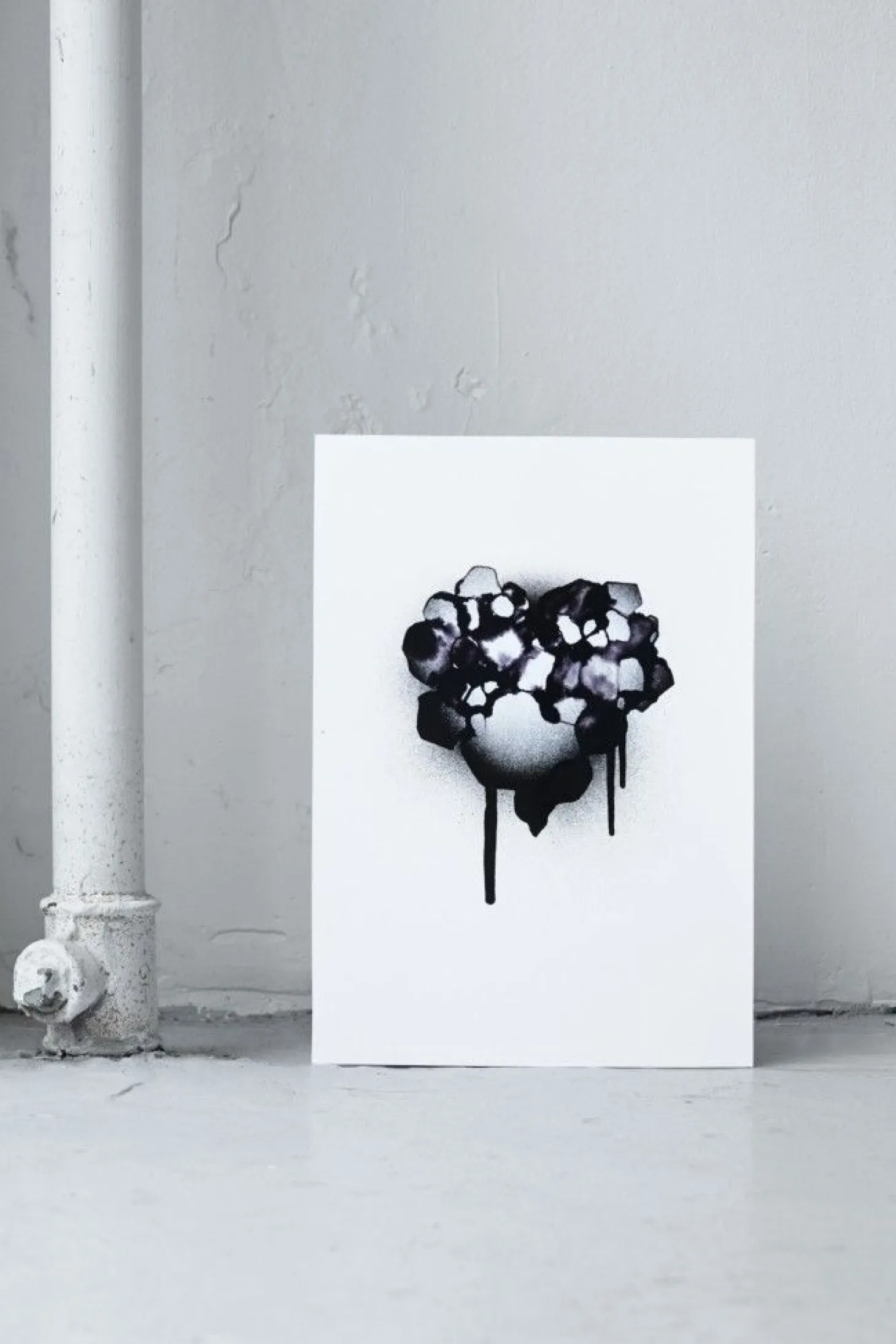 Paradisco Productions illustration - Tainted Heart plakat (A3)