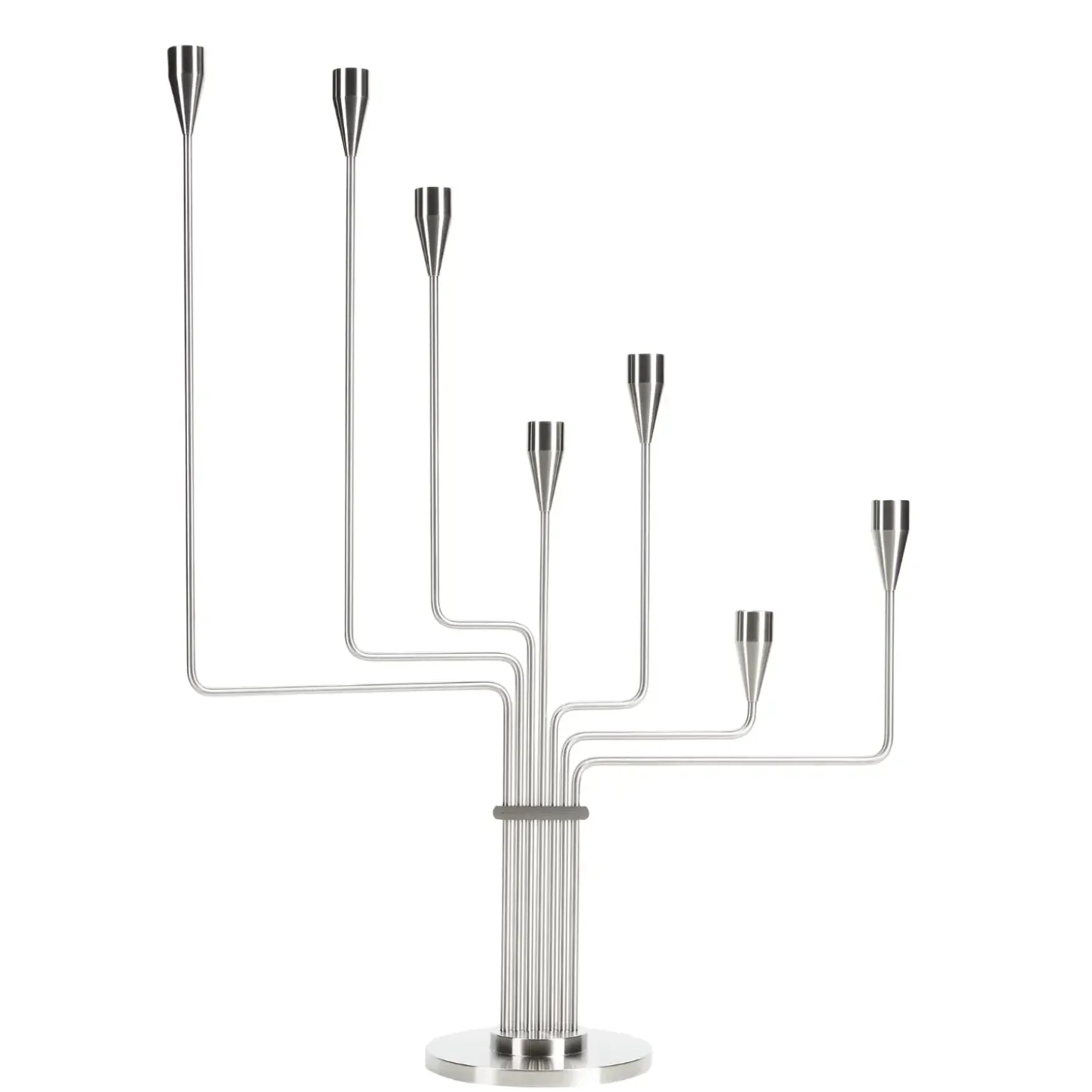 Piet Hein - Karlsvognen lysestage, H. 63 cm. Rustfrit stål