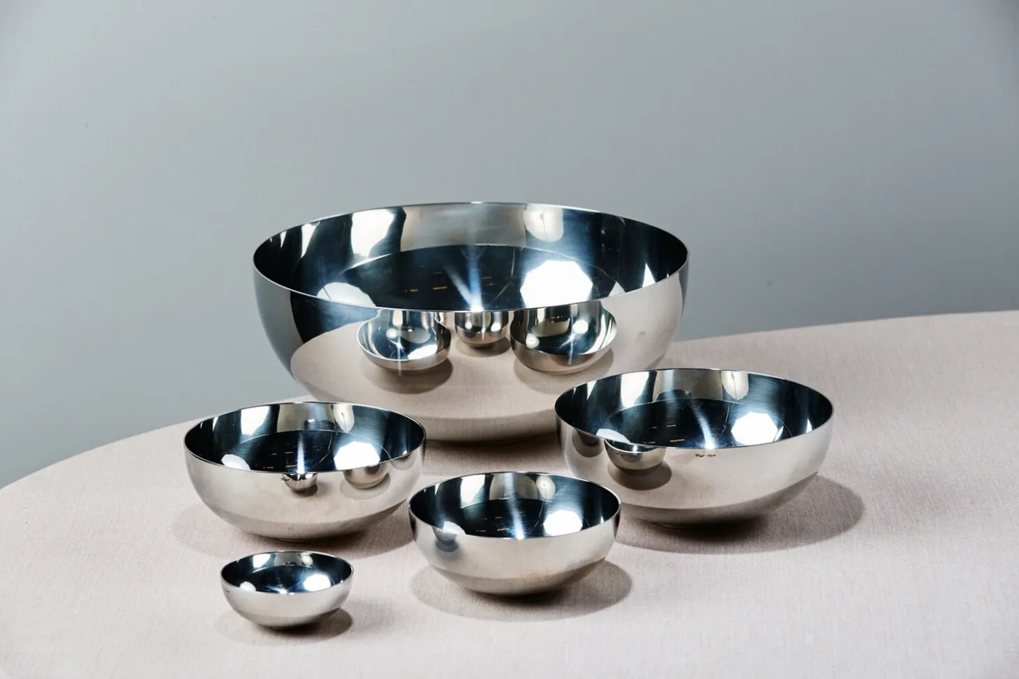 Piet Hein - Skål dia. 8 cm. Rustfrit stål - blank