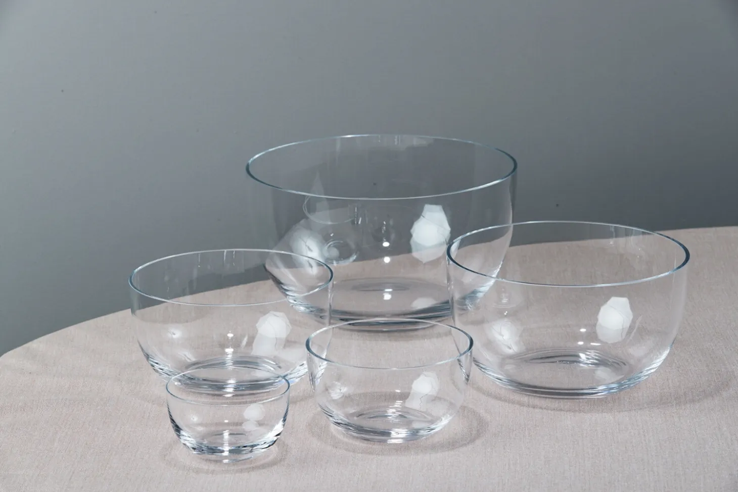 Piet Hein - Skål glas 14 cm - KLAR
