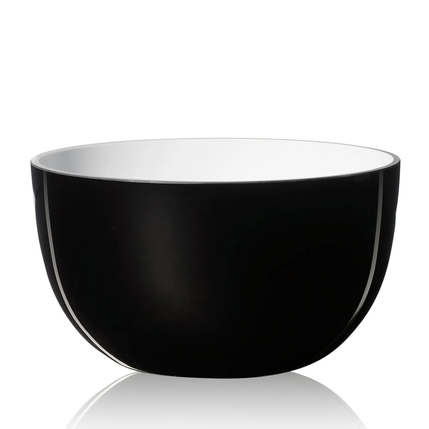 Piet Hein - Skål glas 26 cm - SORT