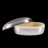 Piet Hein - Smykkeskrin - Børstet stål - Stor