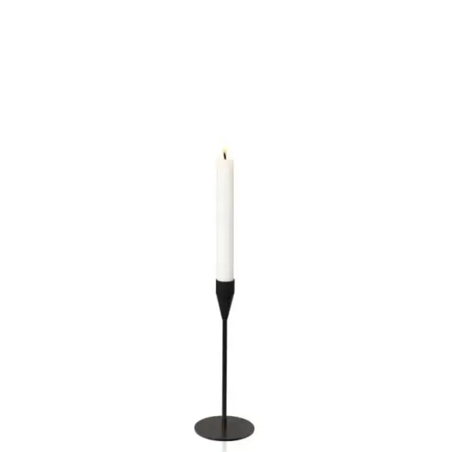 Piet Hein - SORT Lysestage Venus 21 cm