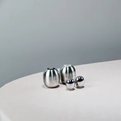 Piet Hein - Super-egg Peber strøer - støbt rustfrit stål