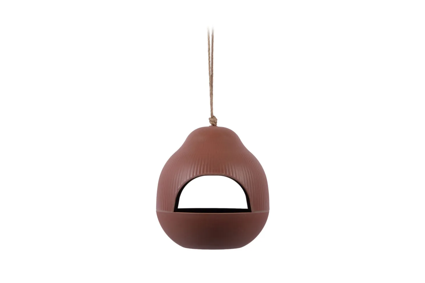 Present time - Bird feeder Capullo iron red