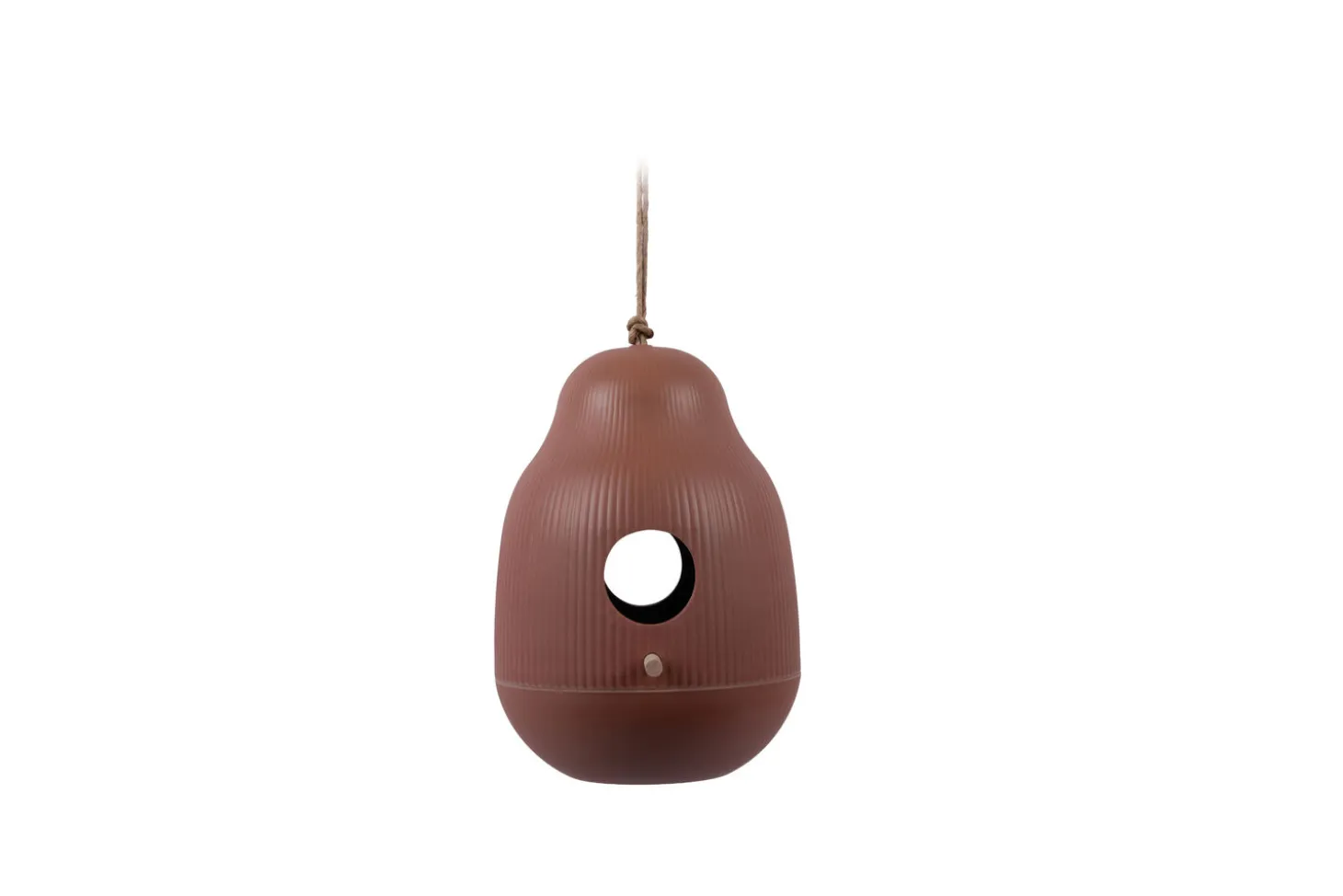Present time - Bird house Capullo iron red