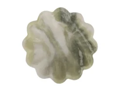 Present time - Bowl Flower marble himalayan green