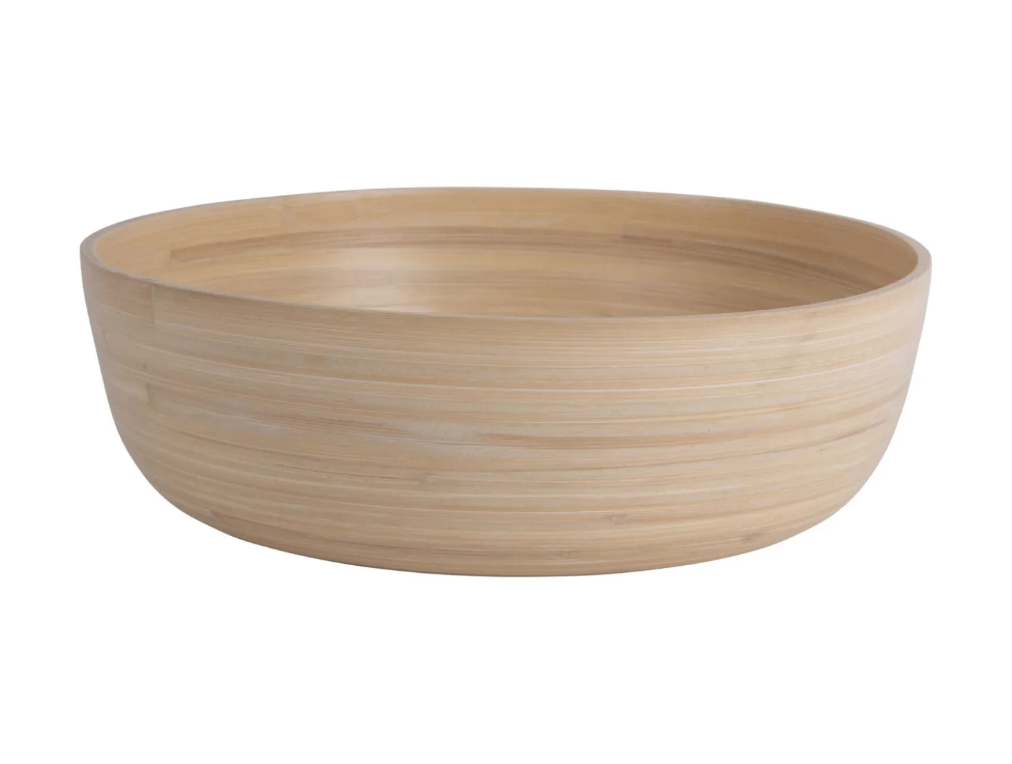 Present time - Bowl set Puro Round bamboo natural