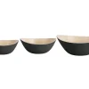 Present time - Bowl set Puro Oval bamboo black