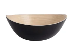 Present time - Bowl set Puro Oval bamboo black
