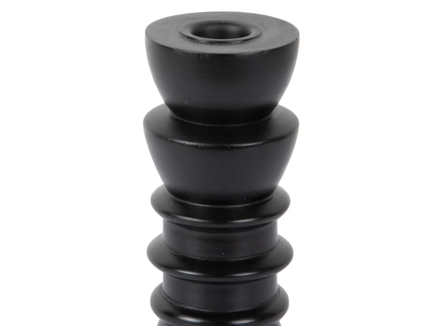 Present time - Candle holder Modelar Small mango wood black