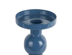 Present time - Candle holder Funky large classic blue