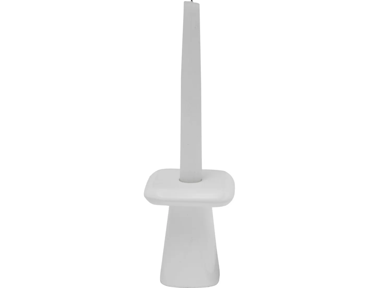 Present time - Candle holder Roca small white
