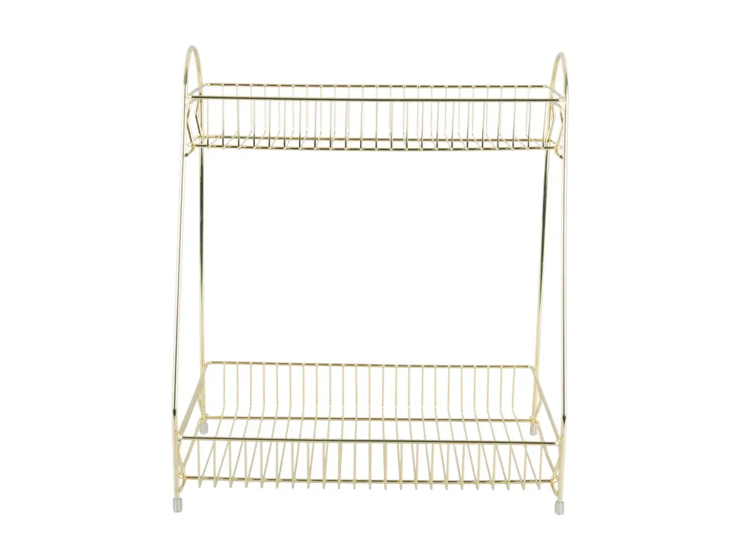 Present time - Kitchen rack Tidy iron gold plated