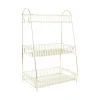 Present time - Kitchen rack Tidy large iron gold plated