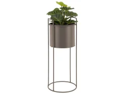 Present time - Plant pot set Essence round iron moss green