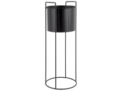 Present time - Plant pot set Essence round iron black