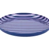 Present time - Plate Animado medium cobalt blue w. soft purple