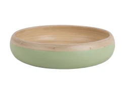Present time - Salad bowl Puro sphere bamboo soft green