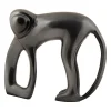 Present time - Statue Monkey metal gun metal